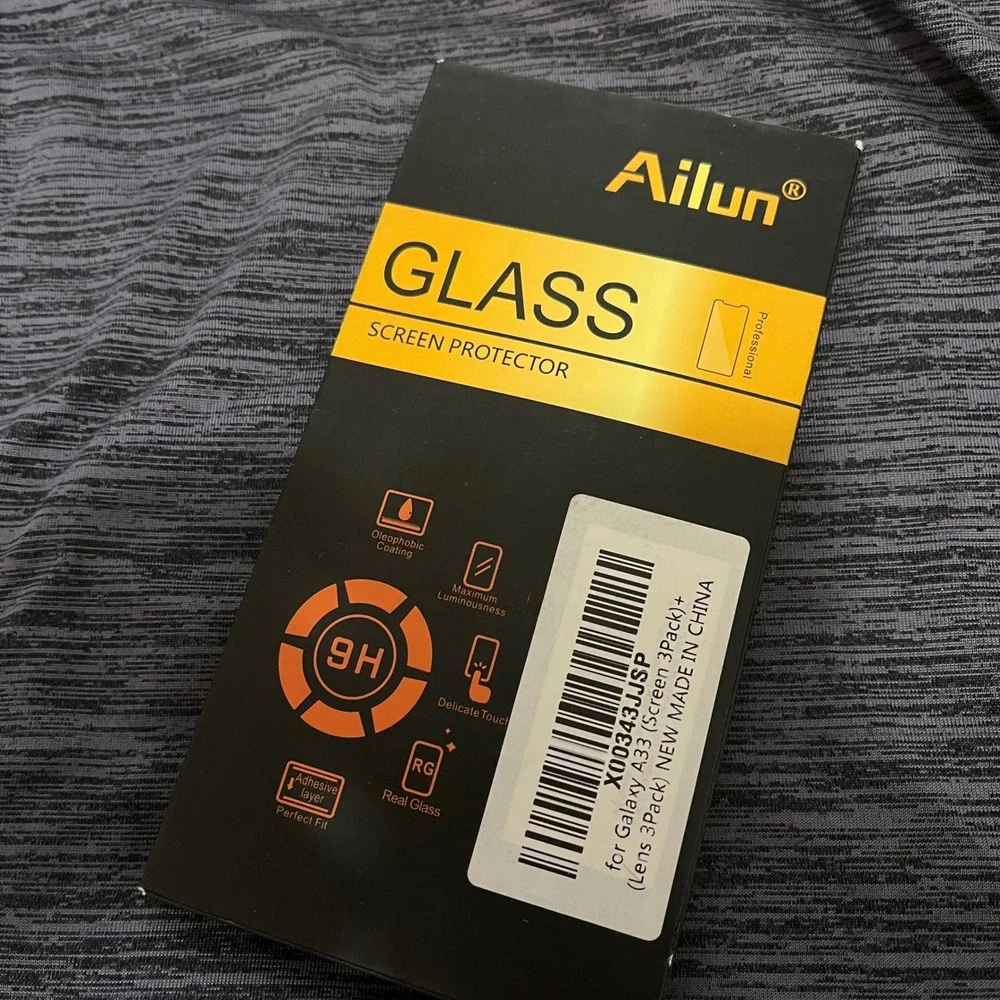 New Galaxy A33 Screen & Lens Protector Pack - Brand New